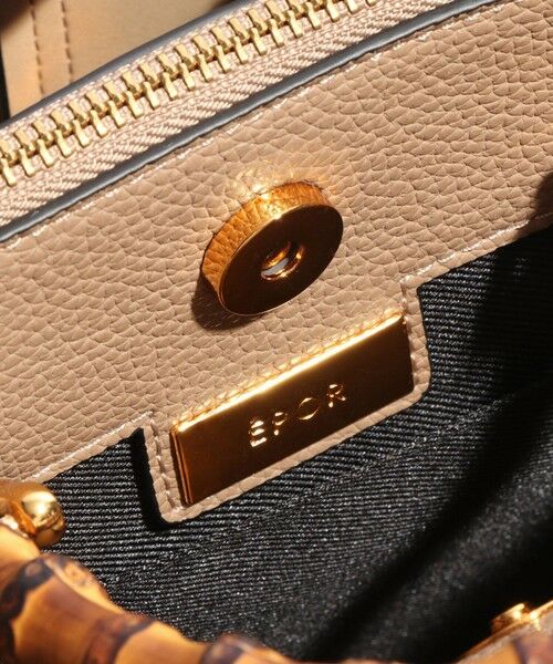 ROPE' / ロペ ハンドバッグ | 【E'POR】BAMBOO BAG Medium/軽量・通勤・26SS | 詳細21