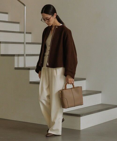 ROPE' / ロペ ハンドバッグ | 【E'POR】BAMBOO BAG Medium/軽量・通勤・26SS | 詳細6