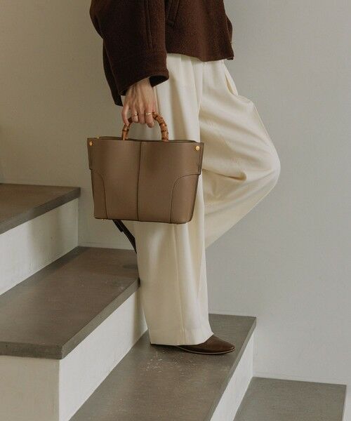 ROPE' / ロペ ハンドバッグ | 【E'POR】BAMBOO BAG Medium/軽量・通勤・26SS | 詳細7