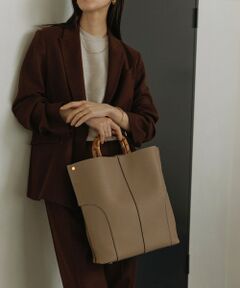 ROPE' / ロペ トートバッグ | 【E'POR】BAMBOO BAG Large/A4対応・通勤・26SS