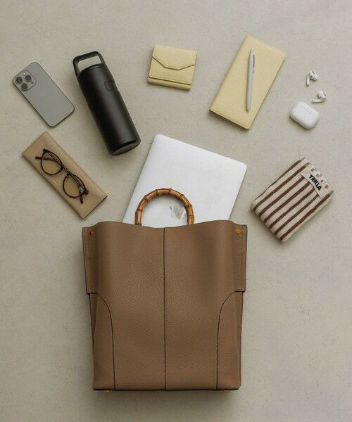 ROPE' / ロペ トートバッグ | 【E'POR】BAMBOO BAG Large/A4対応・通勤・26SS | 詳細1