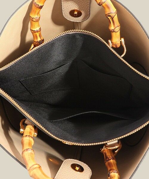 ROPE' / ロペ トートバッグ | 【E'POR】BAMBOO BAG Large/A4対応・通勤・26SS | 詳細19