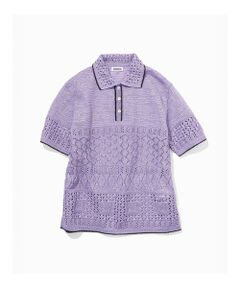 ROPE' / ロペ ニット・セーター | 【COOHEM(コーヘン)】SUKASHI EMBOSSED KNIT/イージーケア・セットアップ対応