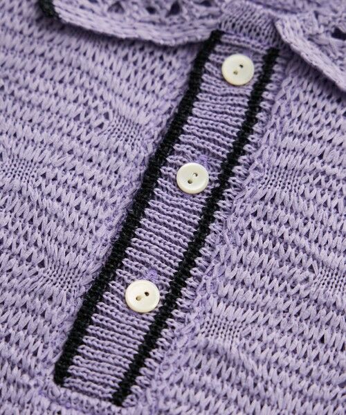 ROPE' / ロペ ニット・セーター | 【COOHEM(コーヘン)】SUKASHI EMBOSSED KNIT/セットアップ対応 | 詳細22