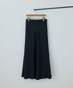 ROPE' / ロペ ミニ・ひざ丈スカート | リンクルサテンスカート