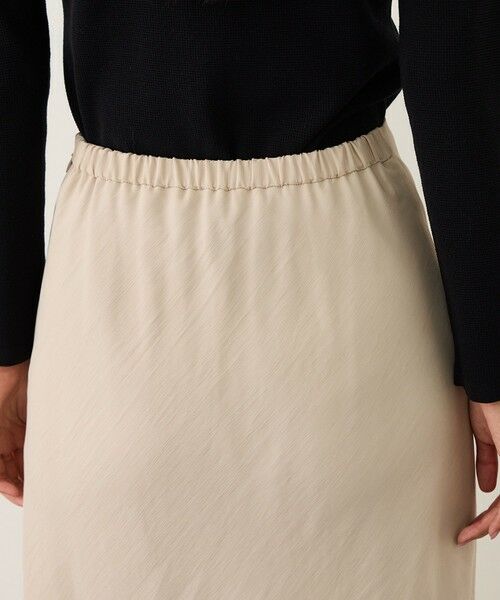 ROPE' / ロペ ミニ・ひざ丈スカート | リンクルサテンマーメイドスカート | 詳細11