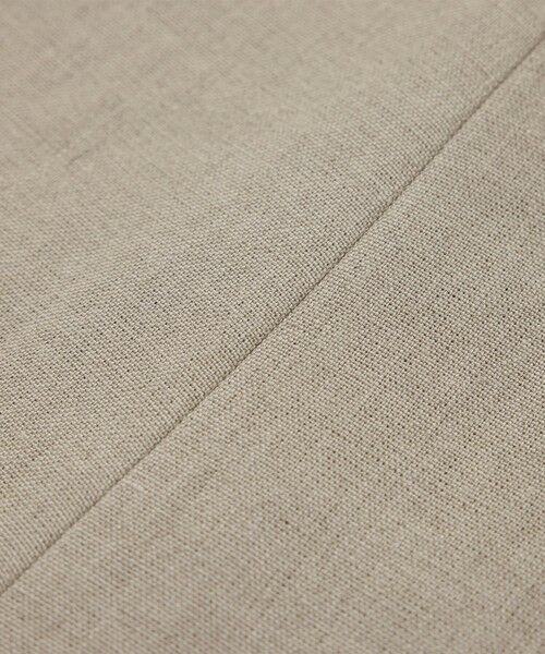 ROPE' / ロペ ロング・マキシ丈ワンピース | 尾州リネン ディープVネックフレアワンピース | 詳細15