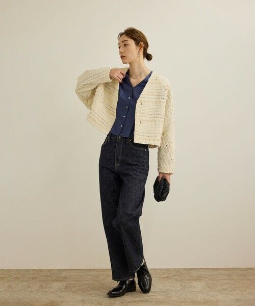 ROPE' / ロペ シャツ・ブラウス | 【洗える】パフスリーブシアーペプラムブラウス | 詳細7