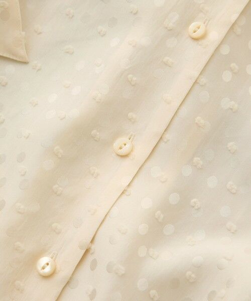 ROPE' / ロペ シャツ・ブラウス | 2WAYドットジャガードボウタイブラウス/イージーケア | 詳細19