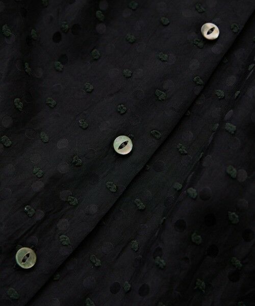 ROPE' / ロペ シャツ・ブラウス | 2WAYドットジャガードボウタイブラウス/イージーケア | 詳細20