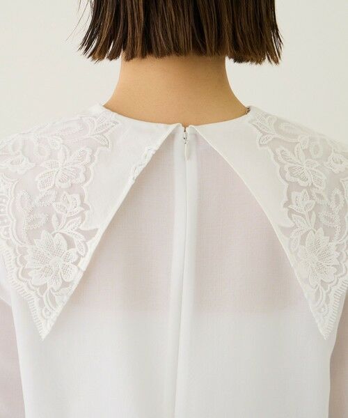 ROPE' / ロペ シャツ・ブラウス | レースカラープルオーバーブラウス | 詳細17