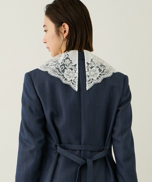 ROPE' / ロペ シャツ・ブラウス | レースカラーコンパクトブラウス/イージーケア | 詳細25