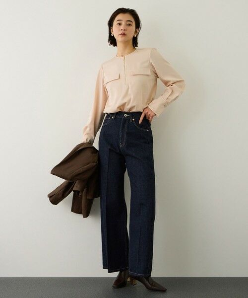 ROPE' / ロペ シャツ・ブラウス | フロントジップブラウス/イージーケア・セットアップ対応 | 詳細13