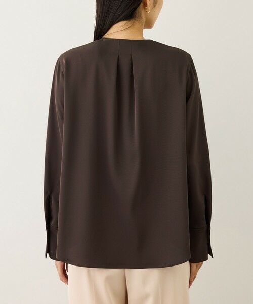ROPE' / ロペ シャツ・ブラウス | フロントジップブラウス/イージーケア・セットアップ対応 | 詳細21
