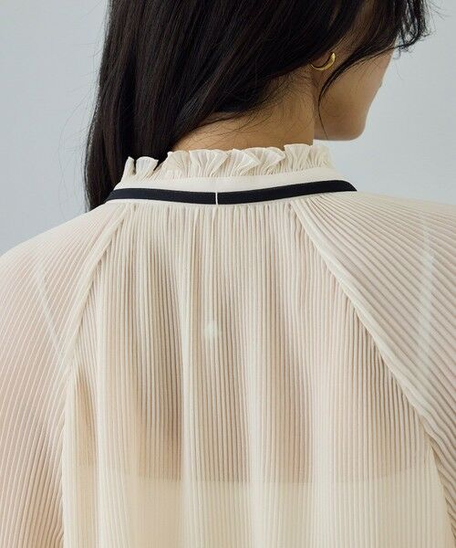 ROPE' / ロペ シャツ・ブラウス | プリーツデザインブラウス/イージーケア | 詳細18