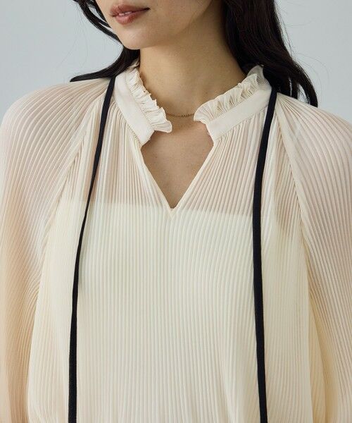 ROPE' / ロペ シャツ・ブラウス | プリーツデザインブラウス/イージーケア | 詳細20