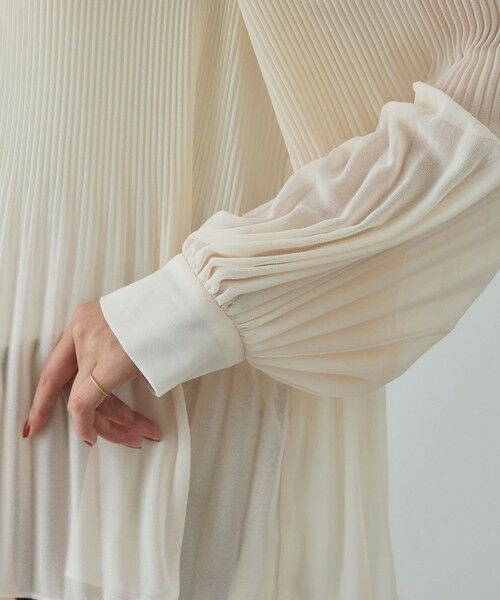 ROPE' / ロペ シャツ・ブラウス | プリーツデザインブラウス/イージーケア | 詳細21