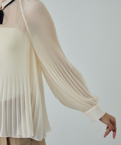 ROPE' / ロペ シャツ・ブラウス | プリーツデザインブラウス/イージーケア | 詳細22