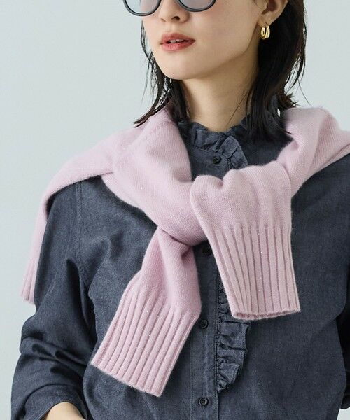 ROPE' / ロペ シャツ・ブラウス | テンセルデニムスタンドフリルシャツ/イージーケア・セットアップ対応 | 詳細7