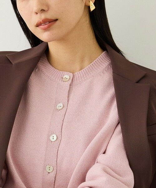 ROPE' / ロペ ニット・セーター | オーガニックコットンニットカーディガン/イージーケア | 詳細12