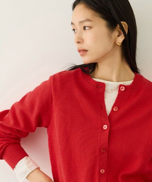 ROPE' / ロペ ニット・セーター | オーガニックコットンニットカーディガン/イージーケア | 詳細2
