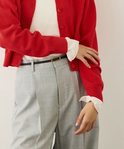 ROPE' / ロペ ニット・セーター | オーガニックコットンニットカーディガン/イージーケア | 詳細3