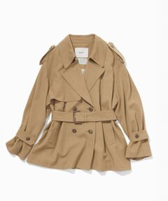 ROPE' / ロペ トレンチコート | 【MANTECO(マンテコ)】テンセルウールミドル丈トレンチコート