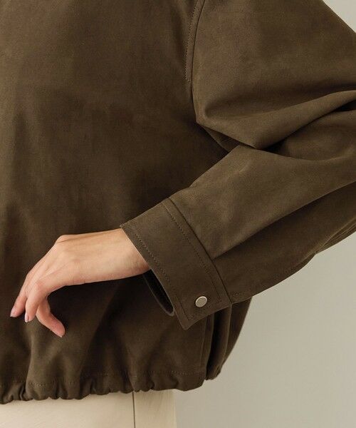 ROPE' / ロペ ブルゾン | スエードライクブルゾン | 詳細10