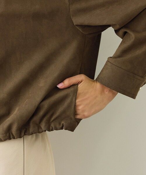 ROPE' / ロペ ブルゾン | スエードライクブルゾン | 詳細11