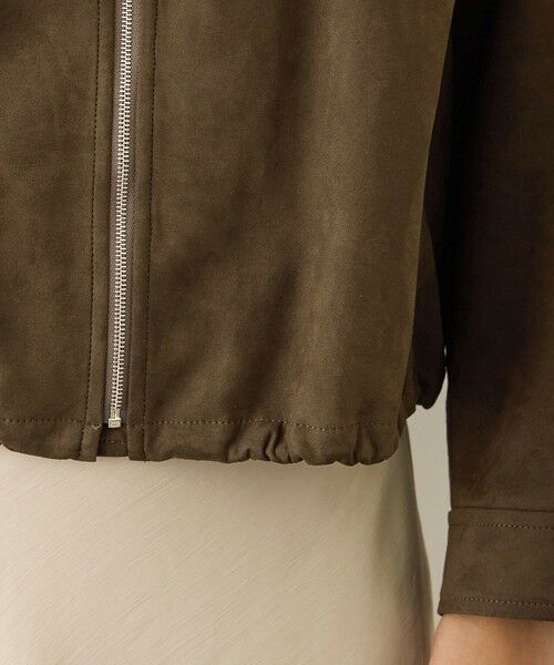 ROPE' / ロペ ブルゾン | スエードライクブルゾン | 詳細12