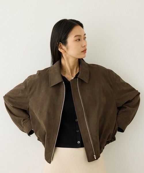 ROPE' / ロペ ブルゾン | スエードライクブルゾン | 詳細2