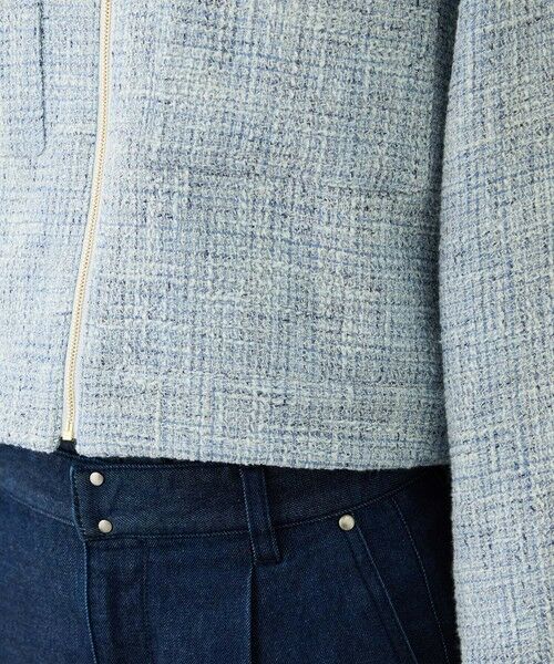 ROPE' / ロペ ノーカラージャケット | ツイードノーカラージャケット | 詳細18
