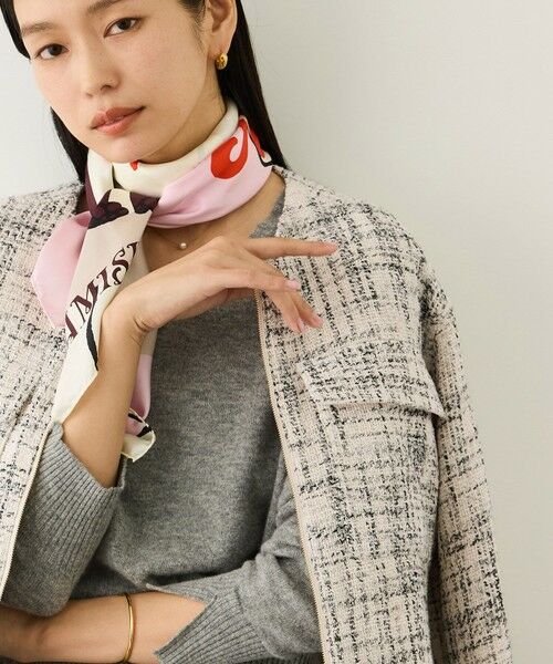 ROPE' / ロペ ノーカラージャケット | ツイードノーカラージャケット | 詳細7