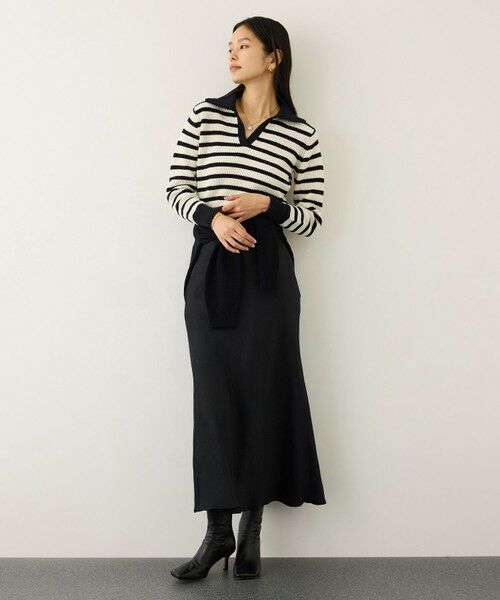 ROPE' / ロペ ニット・セーター | オーガニックコットンポロニットプルオーバー/イージーケア | 詳細4