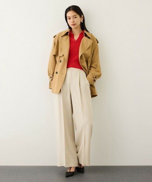 ROPE' / ロペ ニット・セーター | オーガニックコットンポロニットプルオーバー/イージーケア | 詳細8