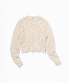 ROPE' / ロペ ニット・セーター | ダイヤ柄ポップコーン編みニット