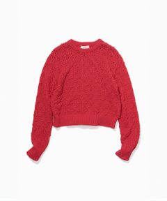 ROPE' / ロペ ニット・セーター | ダイヤ柄ポップコーン編みニット