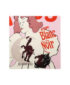 ROPE' / ロペ バンダナ・スカーフ | ロートレックシルクスカーフ/Lサイズ