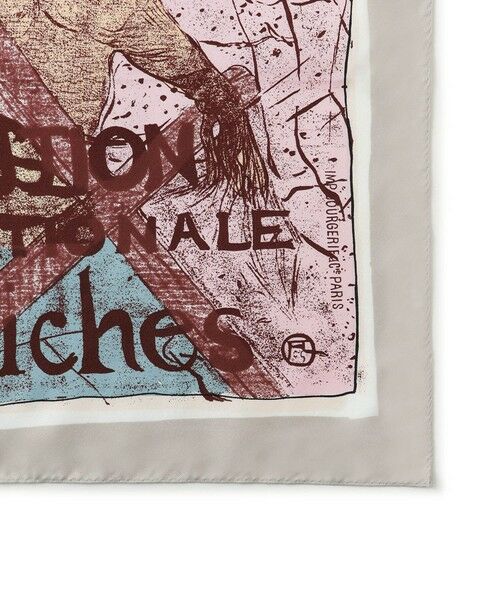 ROPE' / ロペ バンダナ・スカーフ | ロートレックシルクスカーフ/Lサイズ | 詳細1