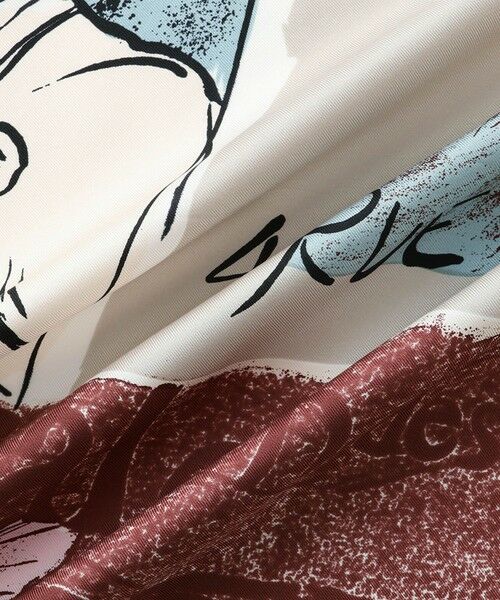 ROPE' / ロペ バンダナ・スカーフ | ロートレックシルクスカーフ/Lサイズ | 詳細2