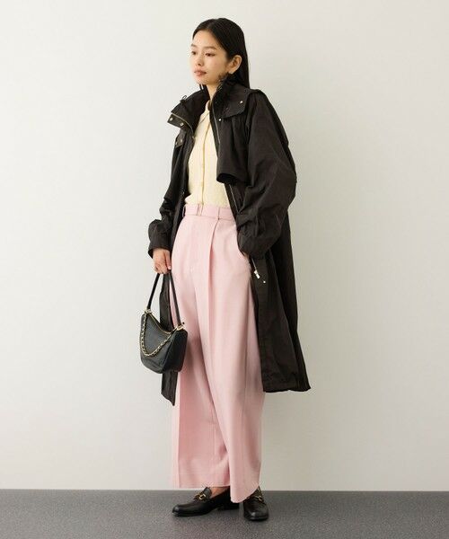 ROPE' / ロペ その他アウター | 【撥水】タフタフーデッドドロストロング丈コート | 詳細10