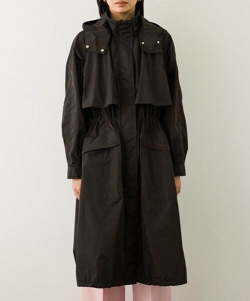ROPE' / ロペ その他アウター | 【撥水】タフタフーデッドドロストロング丈コート | 詳細12