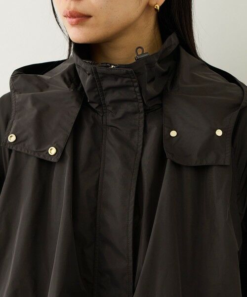 ROPE' / ロペ その他アウター | 【撥水】タフタフーデッドドロストロング丈コート | 詳細15