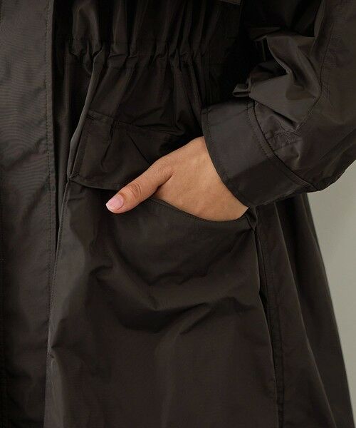 ROPE' / ロペ その他アウター | 【撥水】タフタフーデッドドロストロング丈コート | 詳細17