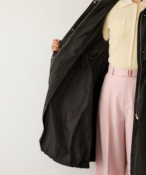 ROPE' / ロペ その他アウター | 【撥水】タフタフーデッドロング丈マンパライクコート | 詳細27