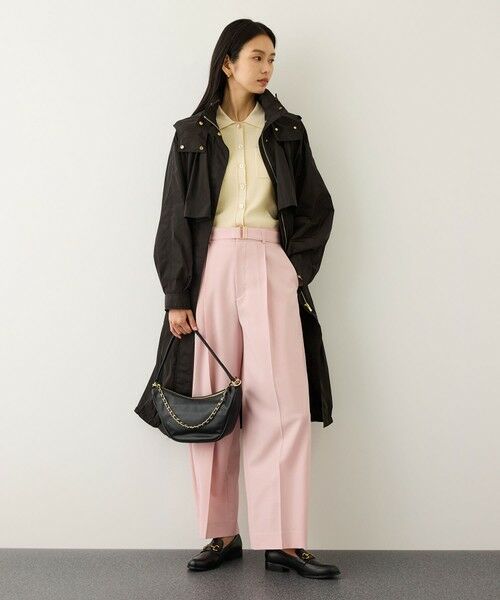 ROPE' / ロペ その他アウター | 【撥水】タフタフーデッドドロストロング丈コート | 詳細3