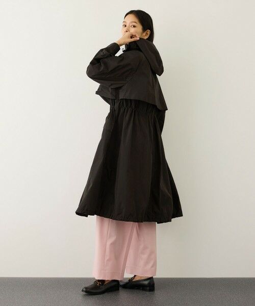 ROPE' / ロペ その他アウター | 【撥水】タフタフーデッドドロストロング丈コート | 詳細4