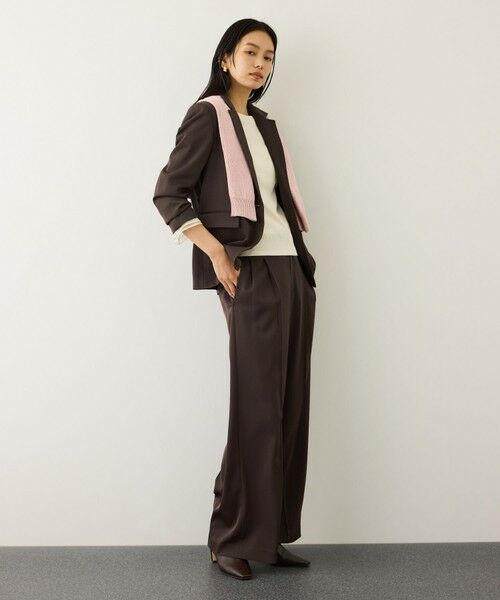ROPE' / ロペ その他パンツ | イージータックワイドパンツ/セットアップ対応・イージーケア | 詳細29