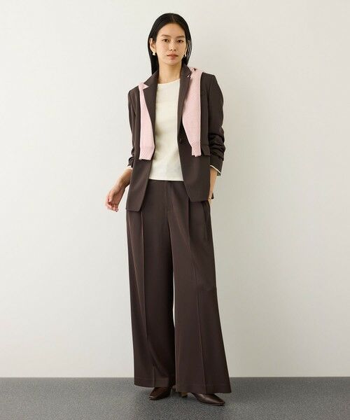 ROPE' / ロペ その他パンツ | イージータックワイドパンツ/セットアップ対応・イージーケア | 詳細30