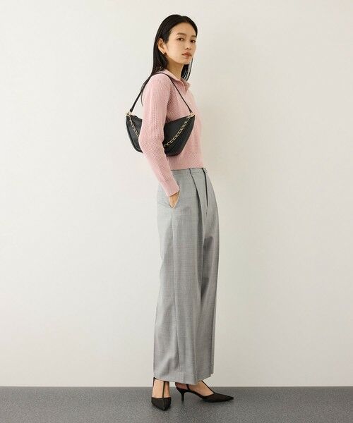ROPE' / ロペ その他パンツ | ノンミュールジングウール ストレートワイドパンツ/セットアップ対応 | 詳細11